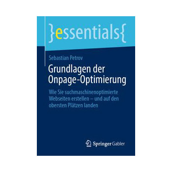 Buchcover: Grundlagen der Onpage-Optimierung