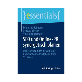 Buchcover: SEO und Online-PR synergetisch planen