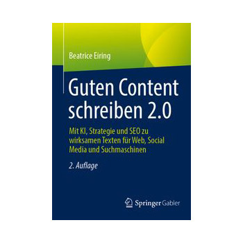 Buchcover: Guten Content schreiben 2.0