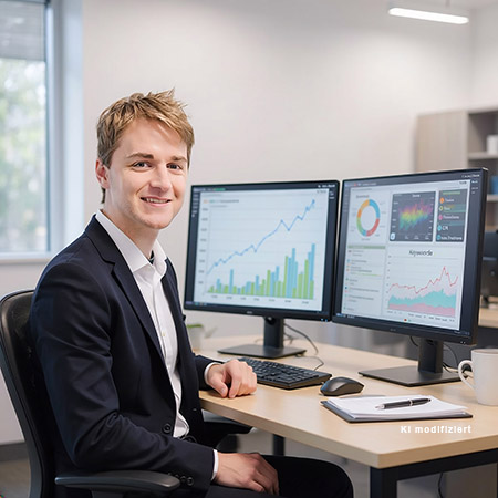 SEO Experte bei einer SEO Auswertung