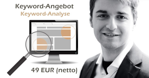 Keyword Website Analyse SEO Paket